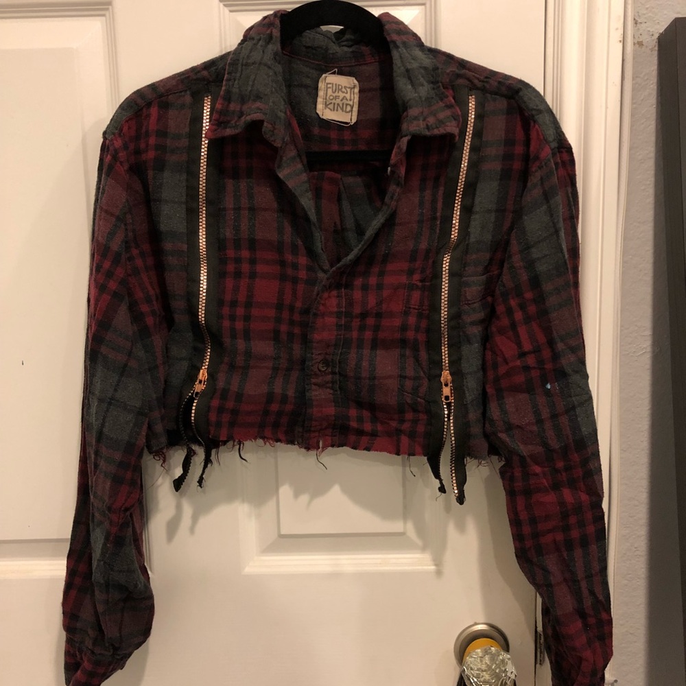 Lf zip flannel